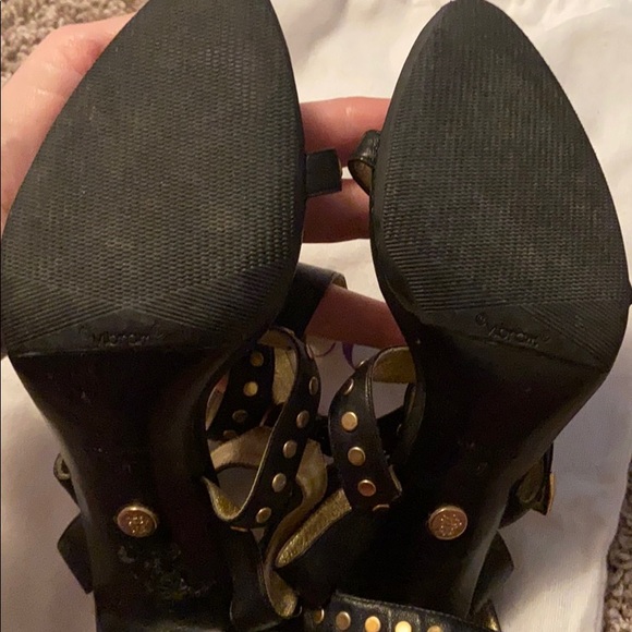 Emilio Pucci Leather Gladiator high heels - Picture 5 of 8